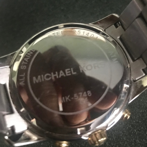 Michael Kors Two-tone Women’s Stainless Steel Chronograph Watch MK5748 main image 14